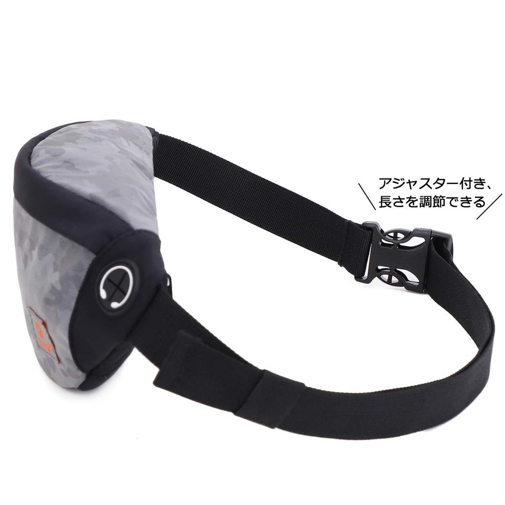 TINYAT Small Waist Pouch for Men and Crossbody Bag for Everyday and Gym Stays In Place Women, Cute, Lightweight, Use, Running, Use, (Gray/T201GR)