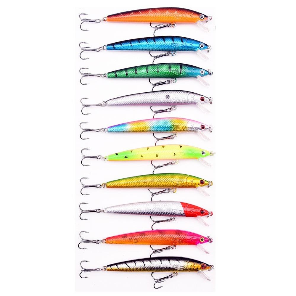 10/17/30/40/64PCS Saltwater Fishing Lure, Saltwater 3D Minnow, Fishing Lure, Swimming Bait Wobbler