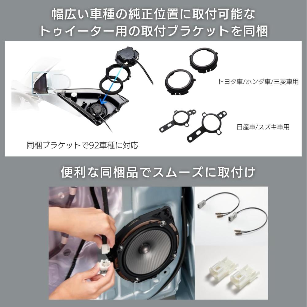 Pioneer Ts F1050s 10см Индивидуальная установка Раздельные 2-полосные Hi-Res Модель 2025