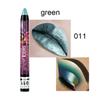 Eyeshadow 2in 1 Waterproof Eyeshadow Pen Smudge-Free Stick Lip Makeup Glitter Shimmer Long-Lasting Lipstick, 10 011, 1 Piece