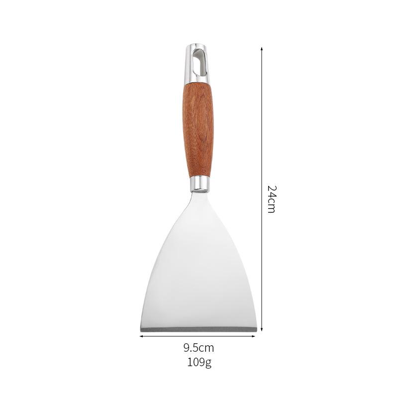 Stainless Steel Teppanyaki Spatula for Steak, Pizza, and Pancakes
