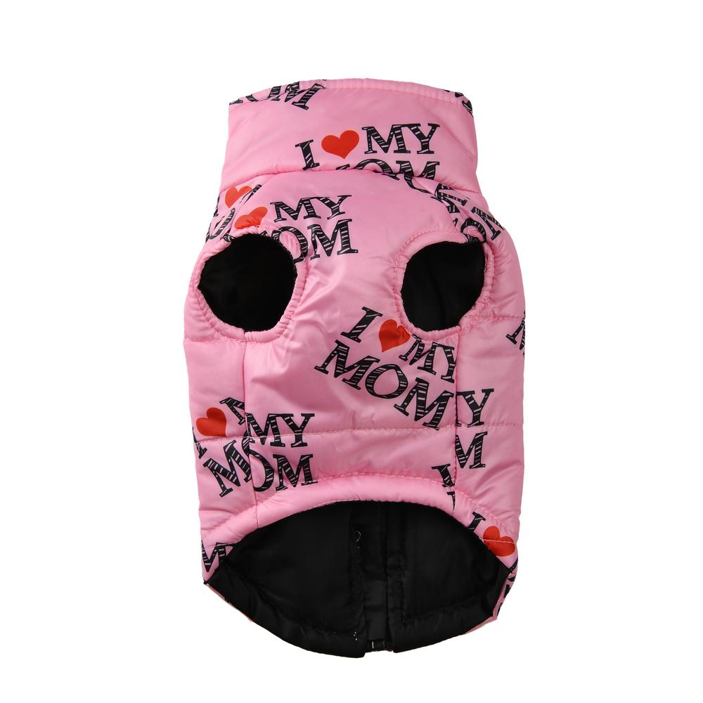 Soft Warm Dog Jacket Pet Clothes For Small Medium Dogs Coat Winter Waterproof Costume Puppy Vest With High Collar Cat Apparel