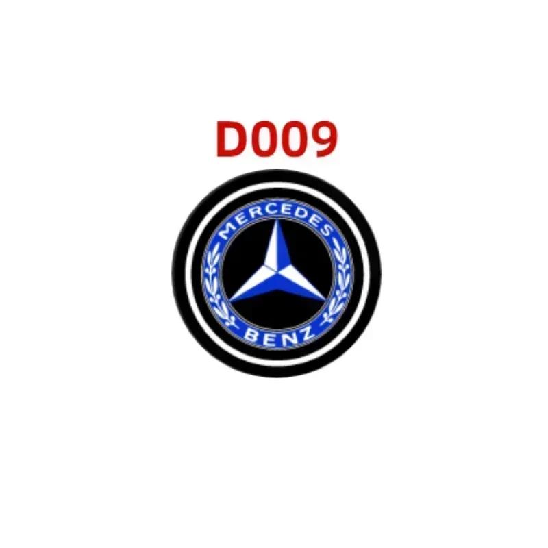 Автомобильная наклейка Новая 2025 Для Mercedes Benz 2x Автомобильная дверная проекционная лампа Для Mercedes Benz R ML GL Класса W215 W164 X164 2019 Светодиодная автомобильная D