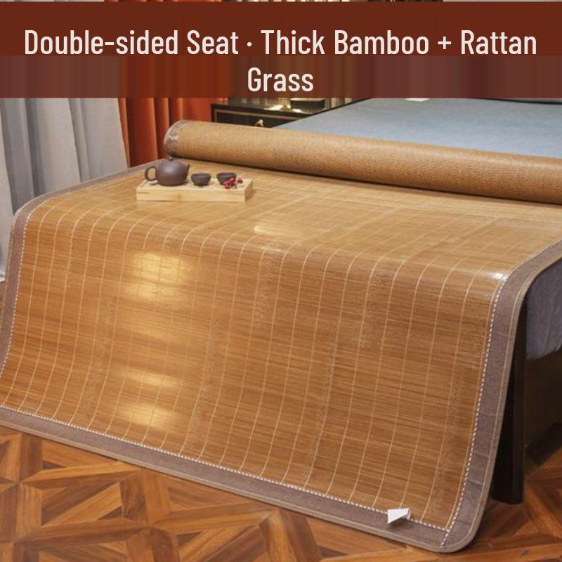 Double-Sided Bamboo Cooling Mat for Summer and Winter - Free Shipping