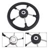 Stainless Steel Boat Steering Wheel 5-Spoke Design Destroyer Steering Wheel  Marine Use