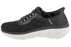 Skechers Слипоны: D'Lux Walker 2.0 - Резинаты, Мужские черные кроссовки