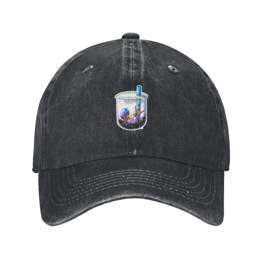 Boba Dive Taro Baseball Cap Bobble Hat Sunhat sun caps luxury caps For Unisex Womens