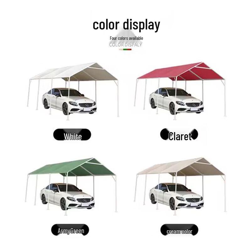 Heavy-Duty Outdoor Mobile Rainproof Sunshade Canopy
