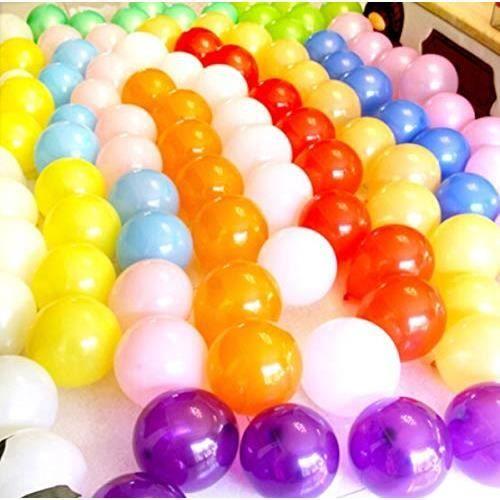 Colorful Balloons for Birthday Party Wedding Ceremony Party Balloons - Mixed Color 50 Pieces