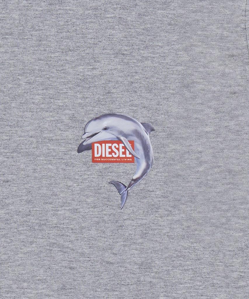Футболка с коротким рукавом DIESEL T-Uncutty-S13 - Серый / A219170Qhha9Cb