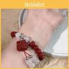 Lion Red Sophisticated Beaded Bracelet For Women Bohemian And Vintage Charm