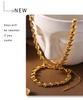 Элегантный европейский и американский набор цепочки и браслета - медные украшения для женщин