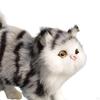 Милые Миниатюрные Фигурки Кошек Симуляция Подарок на День Рождения/ Коллекция Поделки Украшение Маленькие Украшения
