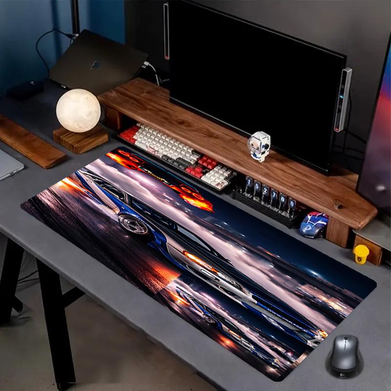 Skyline GT Print Mouse Pad, Anti‑Slip Desktop keyboard Mat, for PC Laptop Gaming Working Daily Use, Cool Festival Surprise Gift