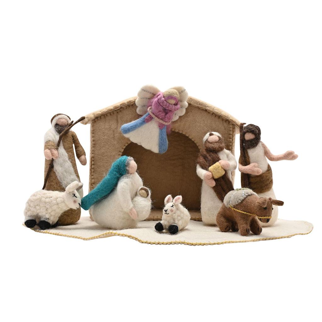 Felt Nativity Scene