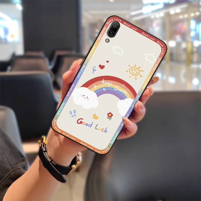 Cartoon TPU Phone Case For Huawei Enjoy 9/Y7 Pro 2019 Full Wrap Protective Anti-knock Cover Shockproof Fashion Design