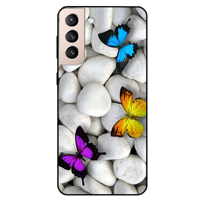 Чехол для Samsung S21 FE Мягкий силиконовый ТПУ Задняя крышка Для Samsung S21 Plus 5G Чехлы для телефонов на Galaxy s21 Ultra S 21 FE Чехол-оболочка