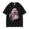 Смешная футболка с графическим принтом 's Xing Xing Monkey Meme Хлопковая футболка высокого качества Ретро Мода Популярные футболки Streetwear