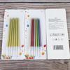 New Gold-plated Colored Thread Birthday Candles Baking Consumables Creative B8 Card-absorbing Thread Series Color