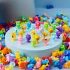 10/30/50Pcs Mini Shaped Suction Cups Soft Rubber Monster Animal Suction Cups Home Living Room Decoration For Relaxing JXB
