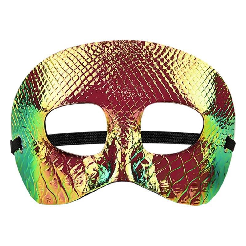 Luxurious Gold Half Face Mask For Halloween Parties Comfortable Lightweight Design With Adjustable Elastic Strap