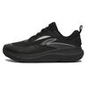 Li Ning Sports Comfortable Shock Absorbing Breathable Low Top Casual Shoes Men Casual Shoes Black AGLV177-1