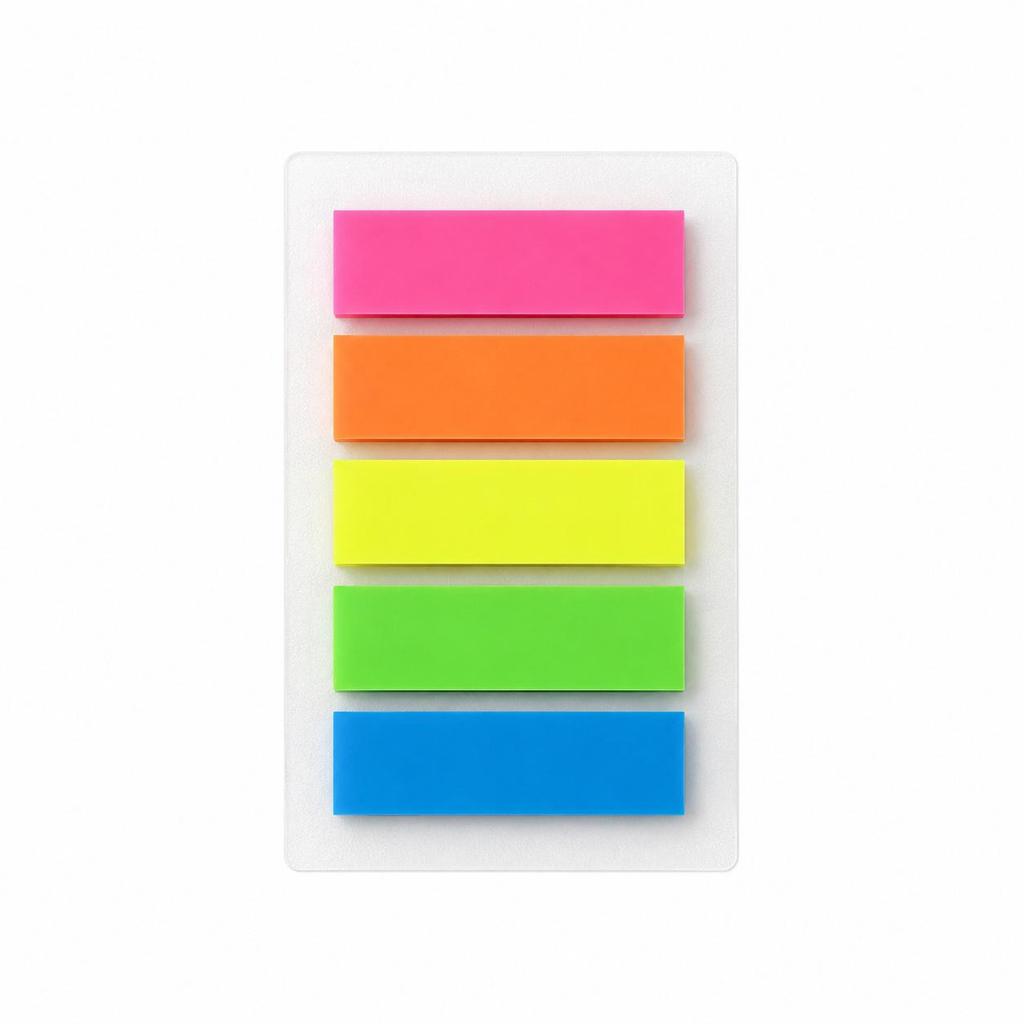 Waterproof Writable Sticky Note Labels - Portable Index & Memo Stickers