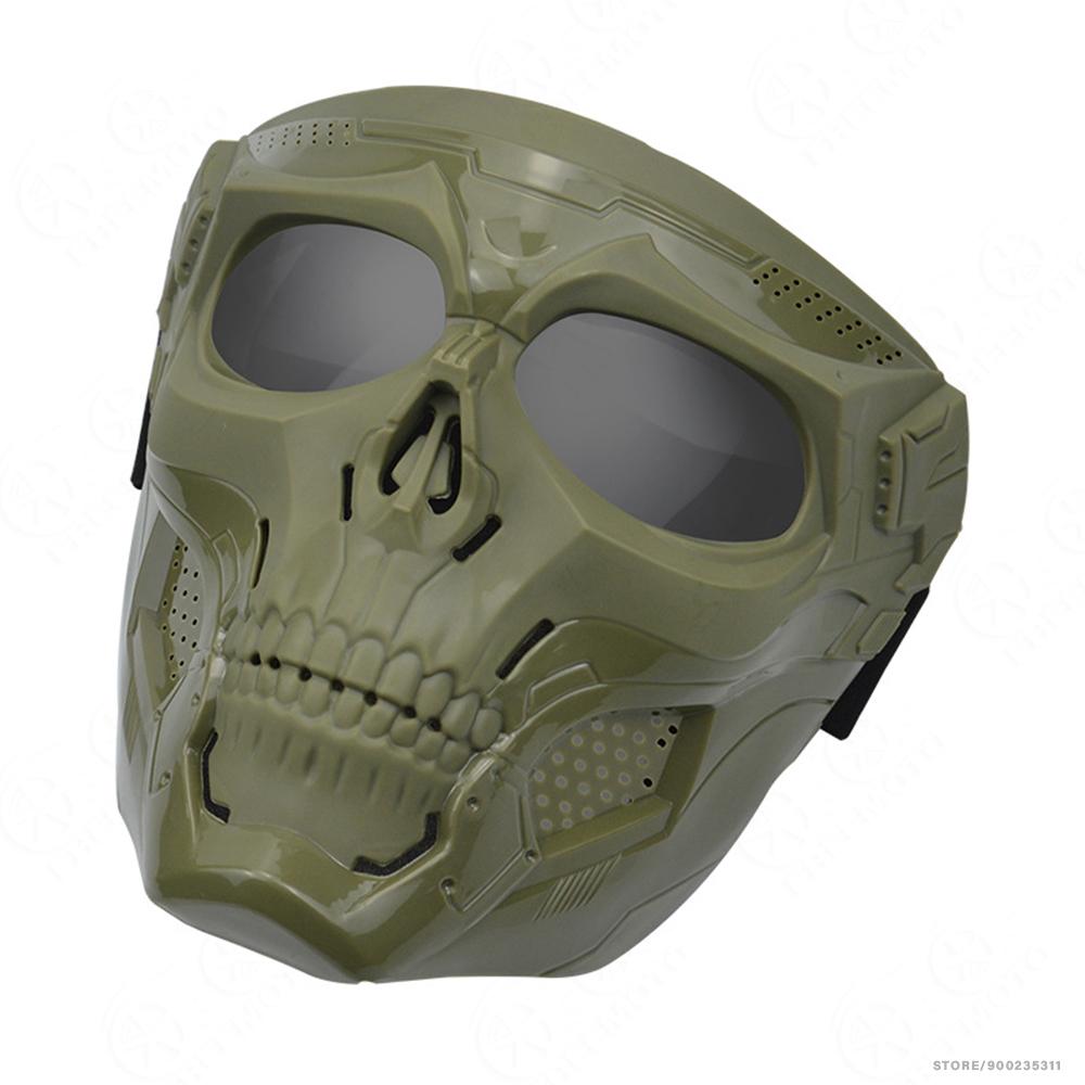 Motocross Skulls Goggles Skull Mask Off-road Eyeglasses Helmet Accessories Anti Dust Glasses Eye Protect Glasses Goggles
