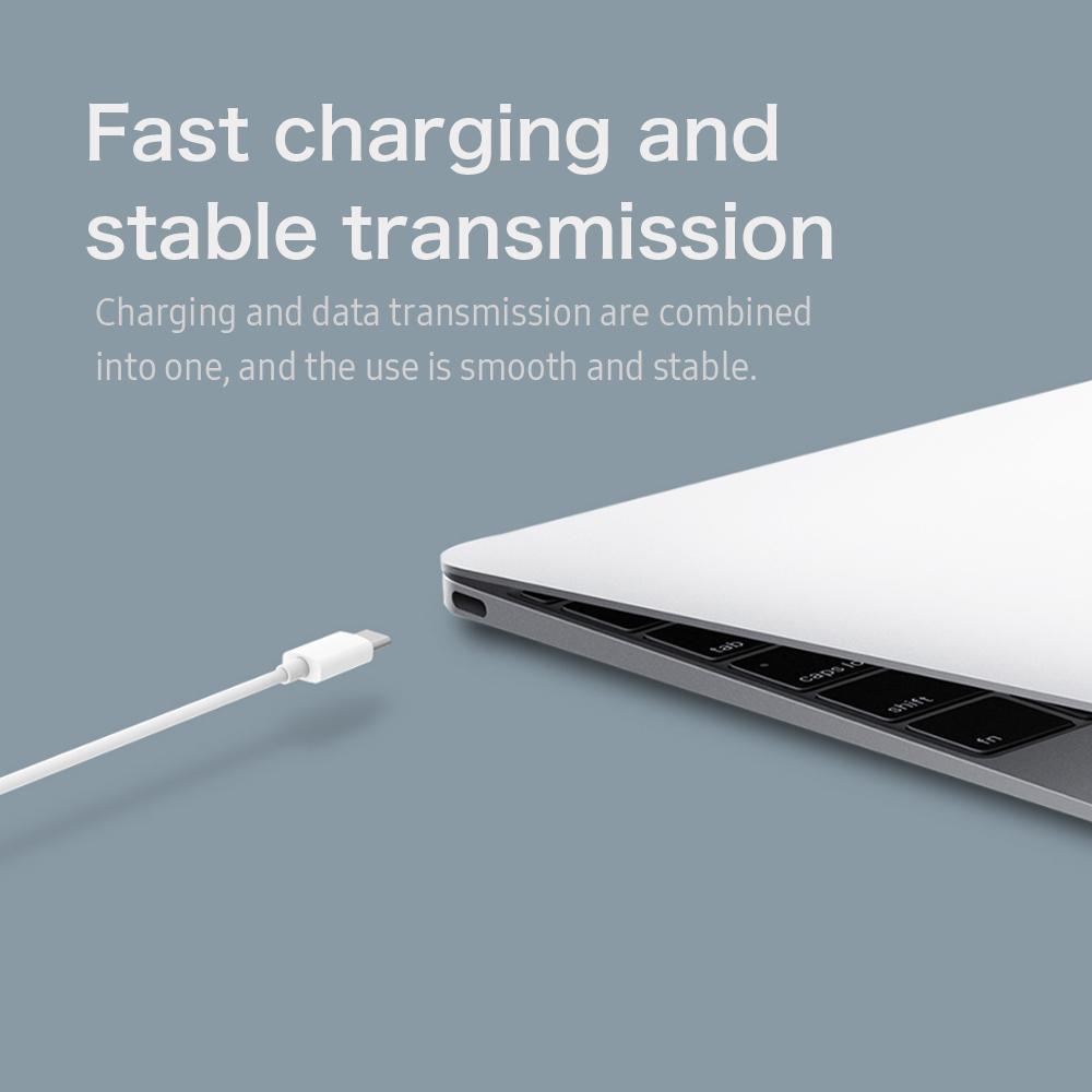 Кабель USB типа C 6А Кабель для сверхбыстрой зарядки для передачи данных Прочный термопластичный полиэтилен Кабель для зарядки USB-A — USB-C USB C