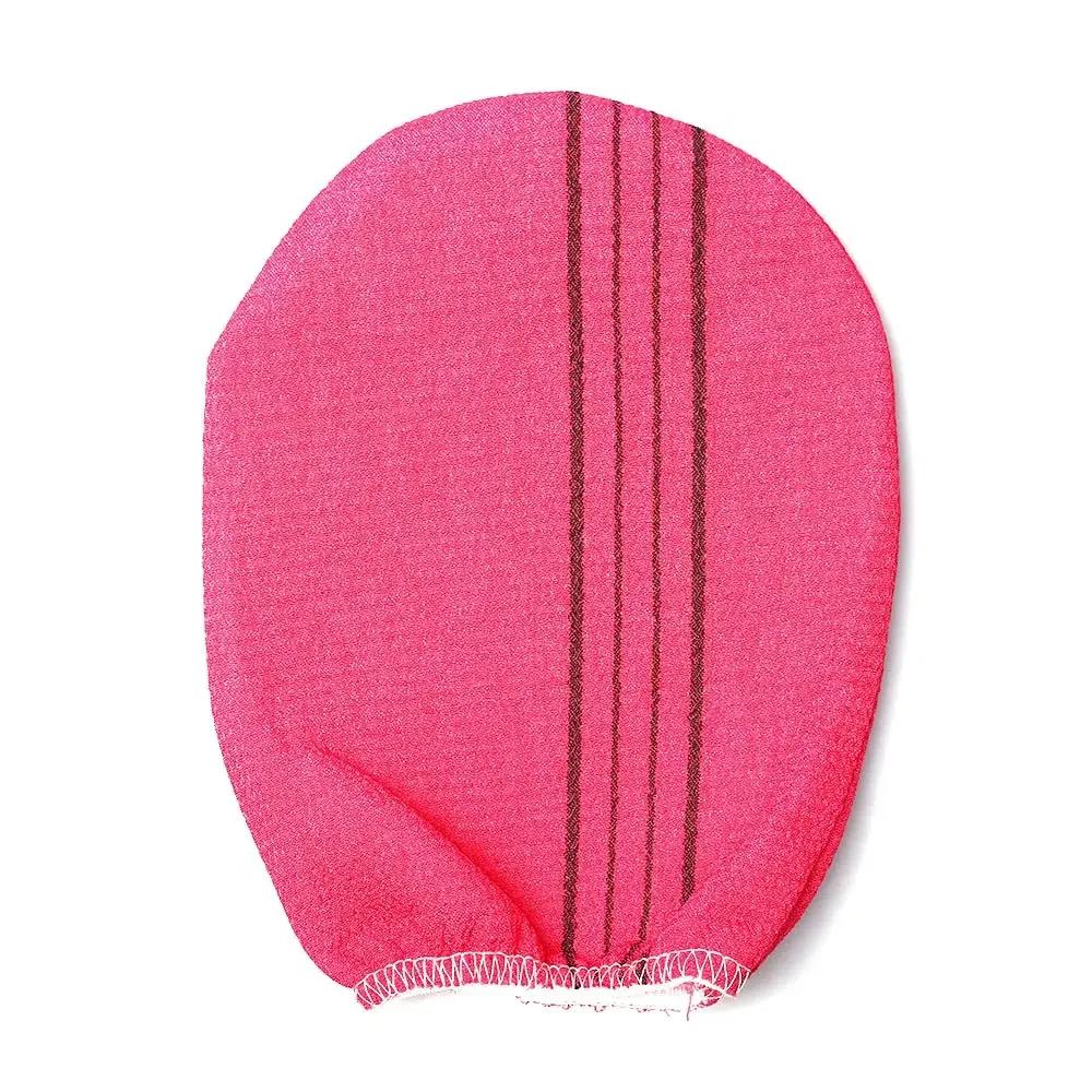 1PC Red Green Korean Italy Exfoliating Body-Scrub Towel Glove Smooth Skin Extreme Comfort Shower Bath Cleaner Exfoliating Towel