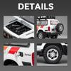 1/24 TOYOTA Land Cruiser LC80 внедорожник литой миниатюрный автомобиль металлический масштаб модель автомобиля звук и свет детская игрушечная коллекционная машина
