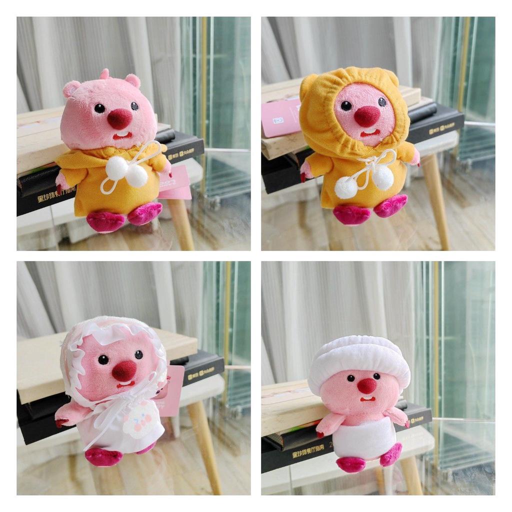 Мягкая обнимательная петлевая плюшевая игрушка-подвеска-брелок Пороро Пингвиненок Рождество Подарок для девочки