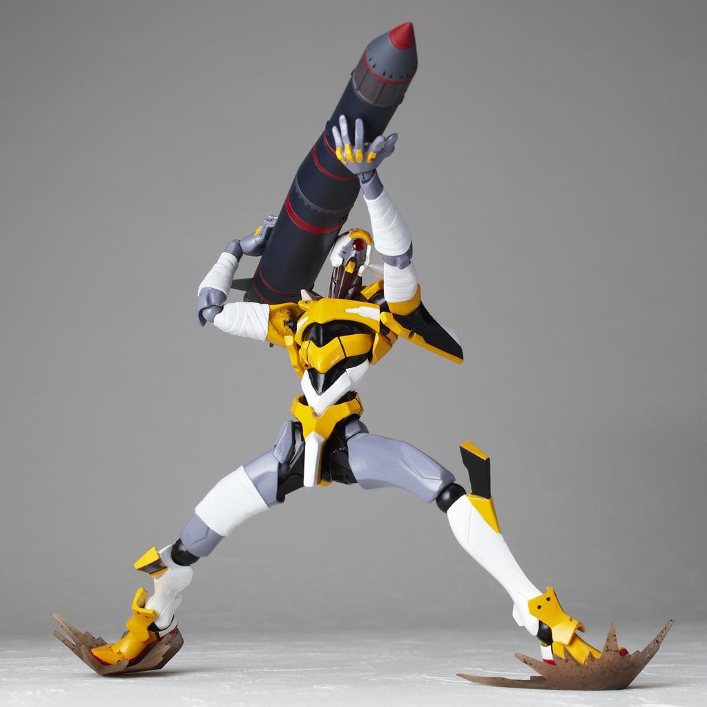 Revoltech EVANGELION EVOLUTION Evangelion Unit 0 140 мм окрашенная подвижная фигурка (пересмотренный) приблизительно. АБС и ПВХ EV-010