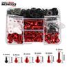 For Yamaha YZF R1 R3 R6 R6S R25 FZ1 FZ6 FZ8 MT07 MT09 FZ07 FZ09 Tracer FZR 600 750R CNC Fairing Bolt Kit Fastener Clips Screw