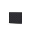 Daks Black Cowhide Wallet With Embossed Pattern Dbwa3e374bk