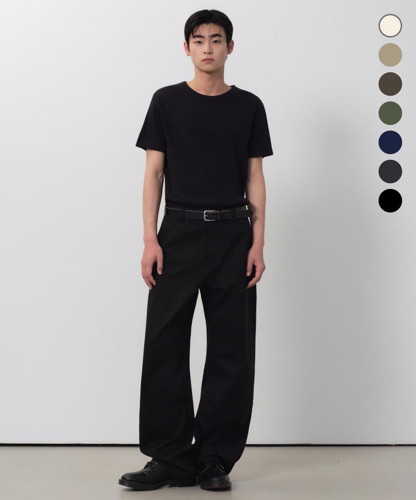 MUSINSA STANDARD Solid Cp Curved Chino Pants (7 Colors) (Type A)