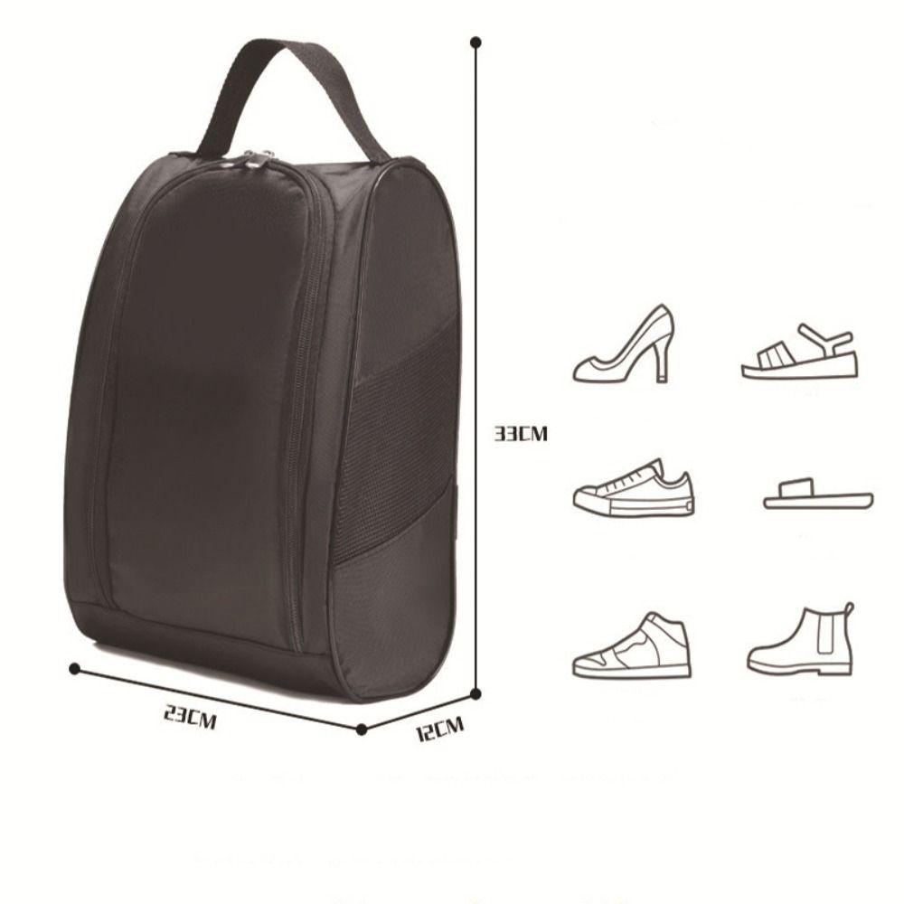 Сумка для хранения обуви из ткани Оксфорд, ручная сумка для обуви для гольфа, портативная сумка для переноски обуви