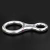 35KN Rock  Carabiner Figure 8 Rappelling Rope Descender Aluminum Figure Belay Device Abseiling Downhill Equipment