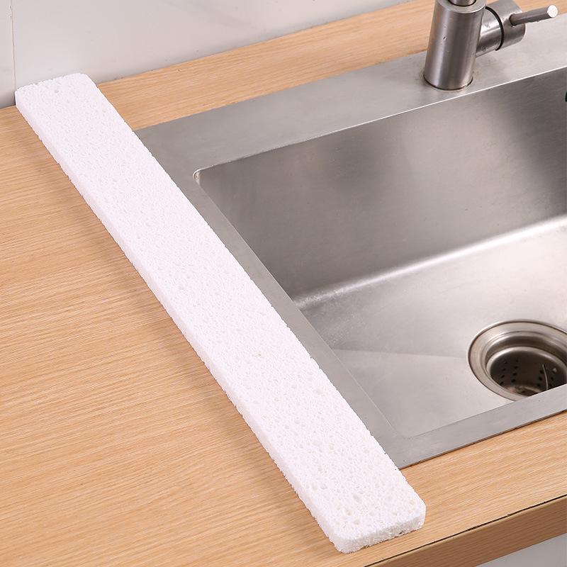 "Wood Pulp Cotton Absorbent Sponge Pad for Dishwashing & Table Cleaning"