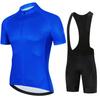 Men's Cycling Clothing 2023 Mtb Male Man Maillot Pro Team Clothes Summer Jersey Set Short Sleeve Shirt Uniform Laser Cut Cycle