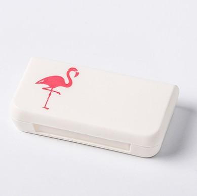 1 Pc 3 Lattices Pill Box Tablet Cactus Leaf Pillbox Dispenser Medicine Boxes Dispensing Medical Kit Mini Organizer Case
