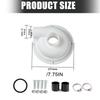Пылесос Циклонный Крышка Коллектор Пыли Аксессуар Пластиковая Текстура Легко Защелкивающаяся Конструкция Для Всех Типов Полов