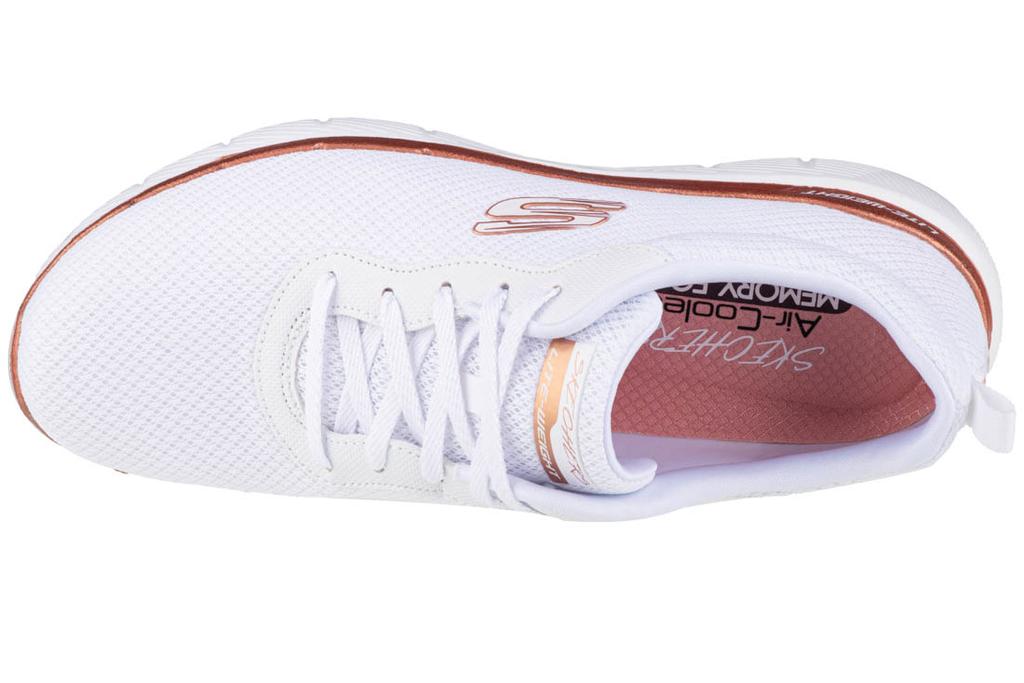 Skechers Flex Appeal 3.0 - First Insight, женские белые кроссовки