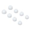 Replacement Earbuds Tips Silicone 4 Sizes Noise Cancelling Comfortable Ear Tips Ear Cap for Inner Hole 4.0‑5.5mm Earbuds
