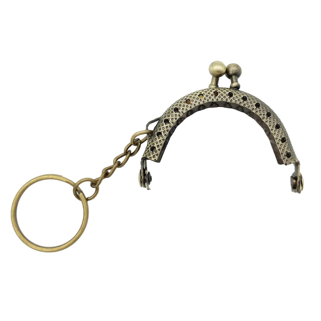 Кошелек с застежкой-молнией, 2-дюймовая металлическая арочная рама, кошелек для монет, шаровая застежка-молния, рамки для клатча, изготовление кошельков