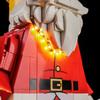 Набор светодиодной подсветки для LEGO 40820 Минифигурка Санты большого формата Конструктор Игрушка Украшение Регулируемые аксессуары для освещения
