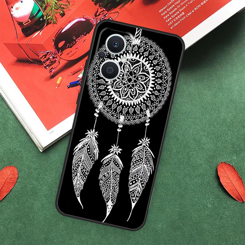 The Dream Catcher Mandala Cover For OPPO Reno 5Z 4Z 2Z 8T 4 5 6 8 7 Lite 10 Pro OPPO Find X6 Pro X2 X3 X5 Lite Case