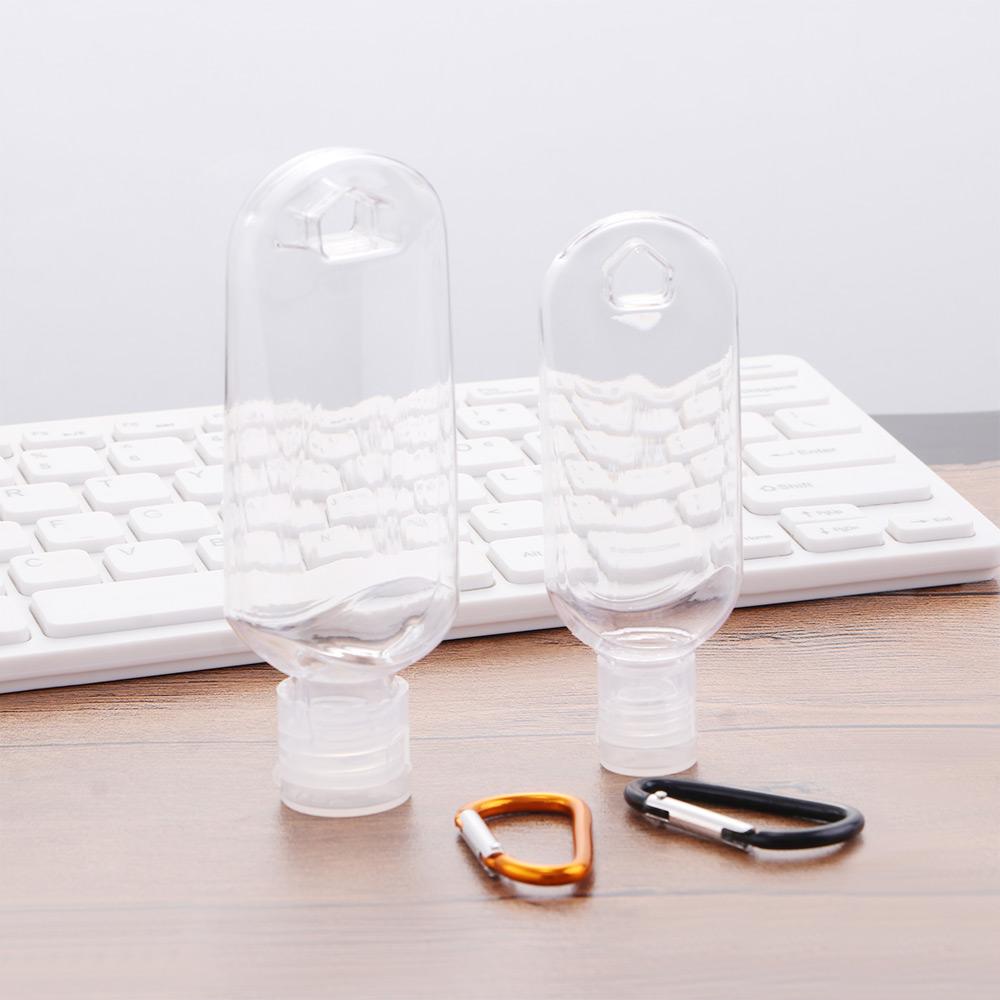 With Hook Plastic With Key Ring Spray bottle Hand soap Bottle Cosmetic Container Refillable Bottle