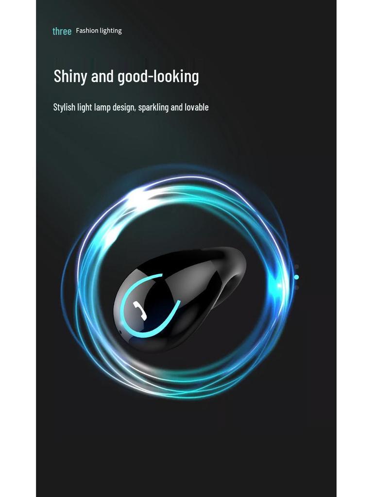 YX08 Bluetooth-наушники с клипсой: Удобные внутриканальные, деловой стиль, трансграничный дизайн.