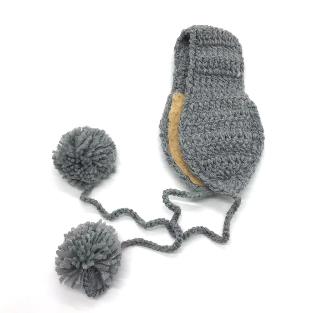 Y2k Women Plush Ear Cover Windproof Outdoor Anti-cold Earflap Winter Lace Up Earmuffs Cold Weather